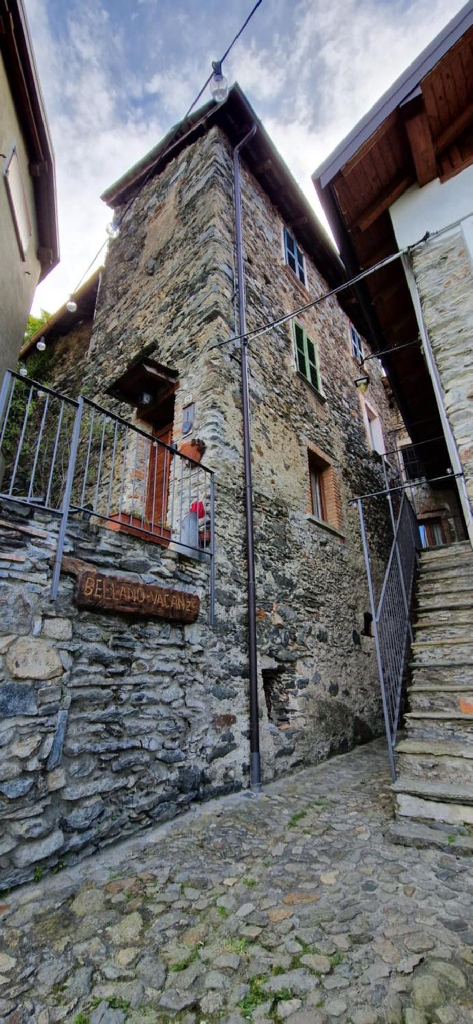 Rustico Verginate Bellano Bagian luar foto